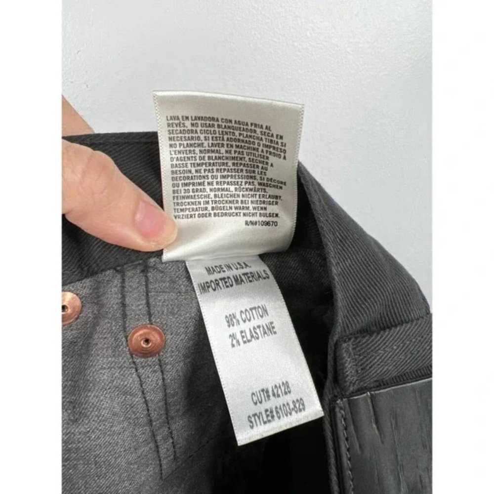 Citizens of Humanity Pv Bowery Standard Slim Jeans Black Birch Size: 28 NWT - Picture 12 of 13